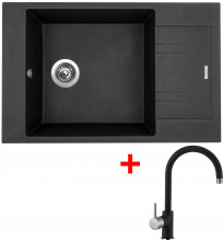 Sinks VARIO 780 Metalblack + Vitali...